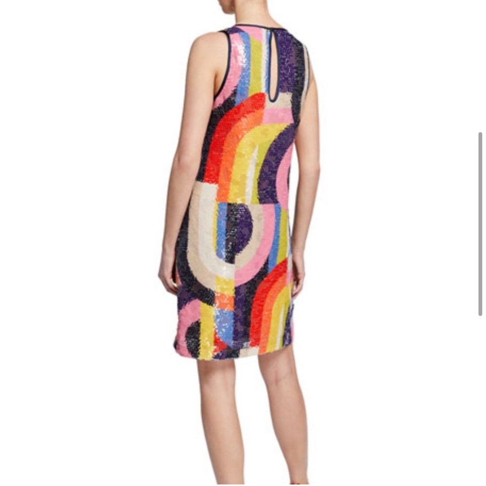 Trina Turk Multicolor Sequin Mini Dress - Picture 2 of 9